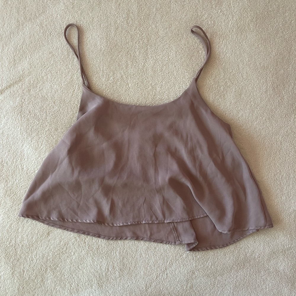 Brandy Melville Flowy Crop Top